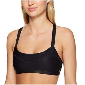 Maaji Women's Camera Move Black Running Sports Bra